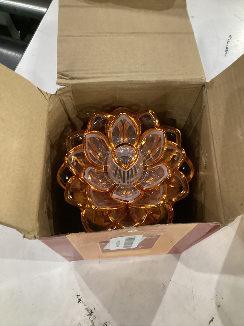 Condition photo showing Good Condition for milltrip 7 colorful led lotus buddhist lamp, buddhist lotus lamp golden buddha night light, lotues flower lamps 7 color crystal buddha lamps lotues buddhist lights, buddhist supplies us 100?240v