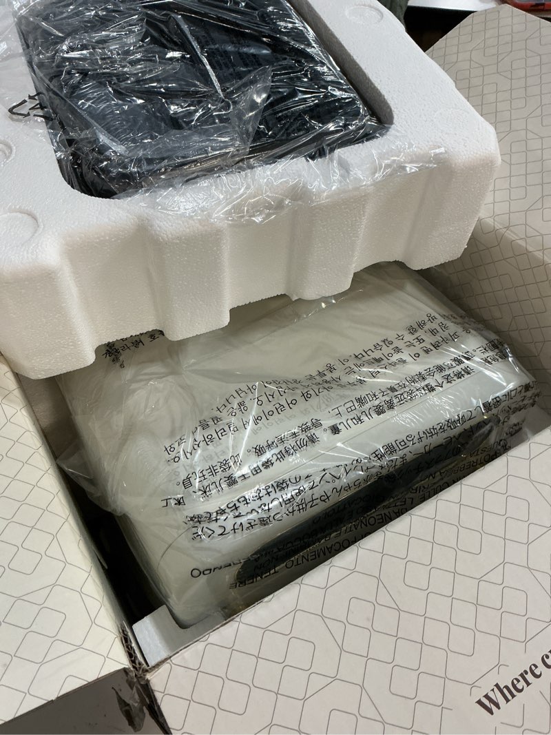 Condition photo showing Good Condition for ciarra 8-in-1 air fryer steam oven countertop, 13qt mini toaster oven with steam, rapid steam, air fry, vapor bake, steam clean, bake, dried, ferment, white 13qt-white