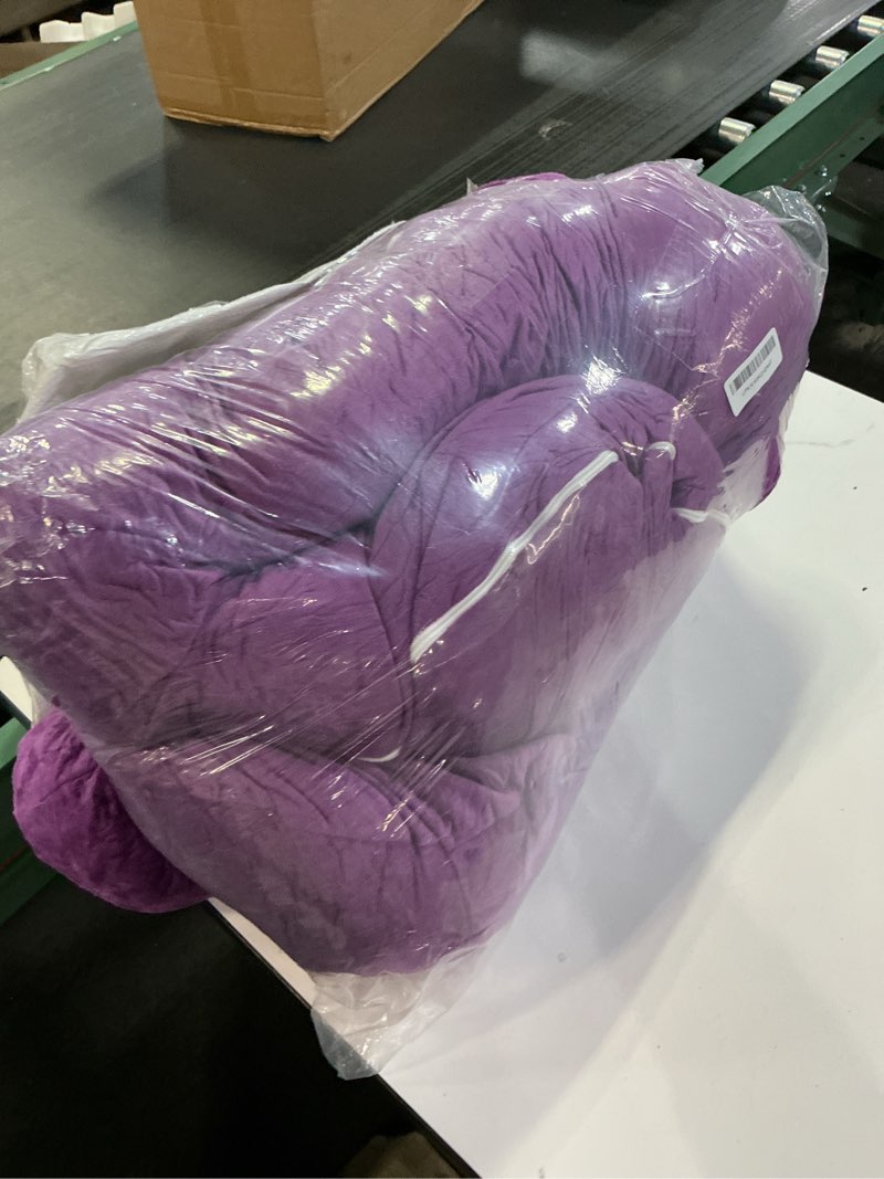 Condition photo showing As Is for BATTOP Pregnancy Pillows for Sleeping,Full Body Pillow for Pregnancy Women with Removable Cover,Support for Back,HIPS,Legs,Belly,Must Have Maternity Pillow Charmed Purple