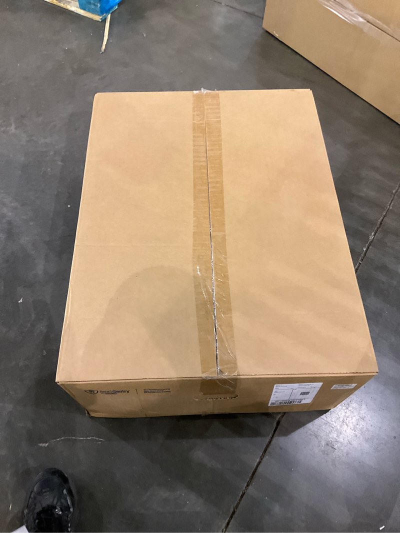 Condition photo showing As Is for BenchSentry by Genie Package Delivery Box for Outside - Protects Packages from Theft and Weather Damage - Slate