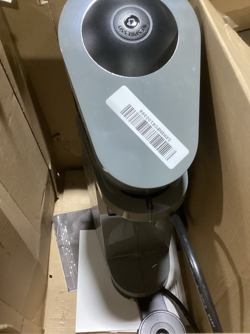 Condition photo showing Good Condition for Nespresso Vertuo Plus Coffee and Espresso Maker by De'Longhi, Grey Machine Only Gray