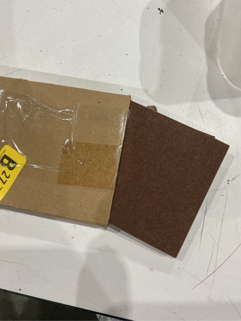 Condition photo showing Good Condition for uxcell felt furniture pads, 4-inch x 4-inch self adhesive cuttable anti scratch square floor protectors for furniture legs hardwood floor, brown 8pcs 4-inch x 4-inch 8