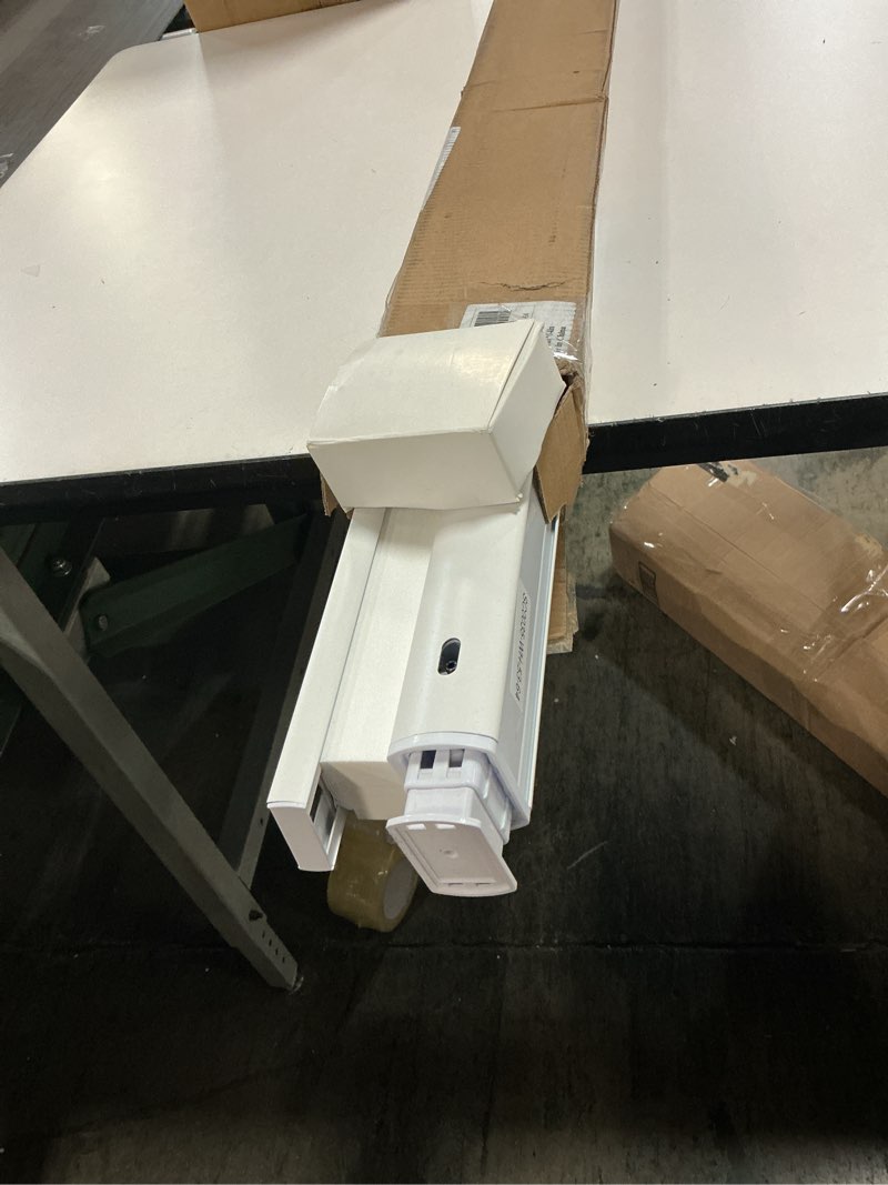 Condition photo showing Good Condition for Joydeco No Tools No Drill Cordless Cellular Shades, Light Filtering Honeycomb Blinds for Indoor Windows, Thermal Insulating & Noise Reducing (White, 15" W x 36" H) Light Filtering - White 15"W x 36"H