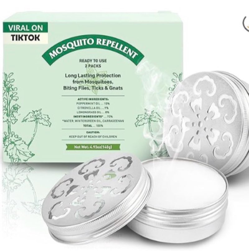 Mosquito Repellent, Peppermint Oil to Repel Mosquito, Ticks, Gnats and Pest, Insect Repellent for Indoor and Outdoor, 2 Packs