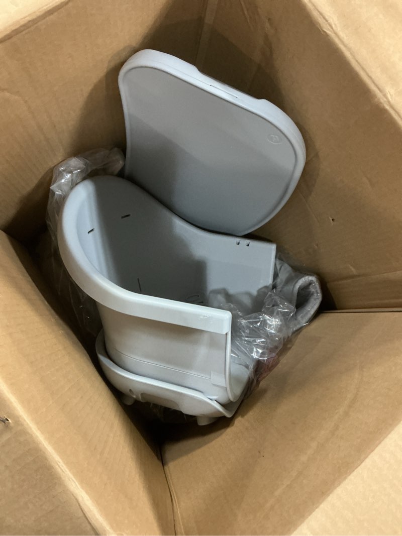 Condition photo showing As Is for (incomplete ,missing pcs)graco table2table lx 6-in-1 highchair, willow with infant head support & one-hand removable tray willows