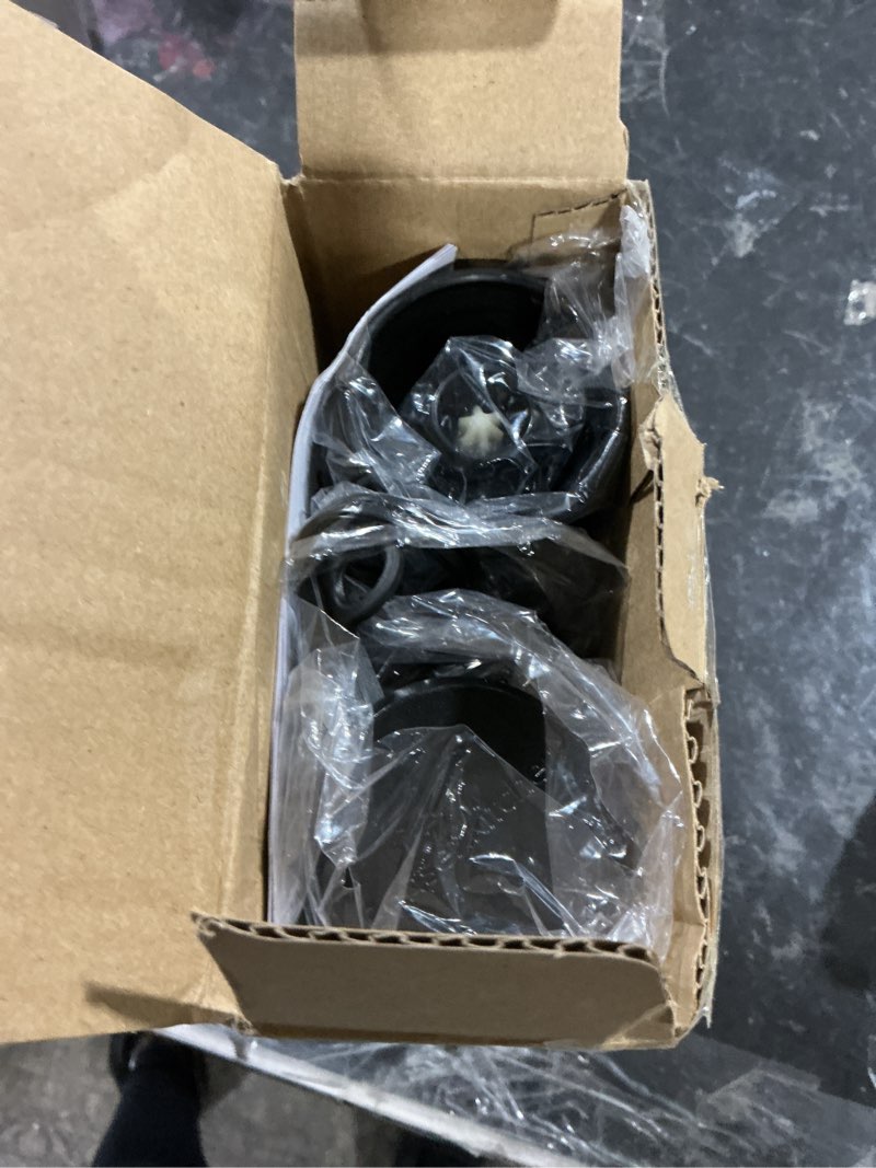 Condition photo showing Good Condition for bonsenkitchen hand blender, immersion blender with 2 mixing speed, electric handheld mixer portable stick mixer with stainless steel blades for soup, smoothie, puree, baby food 1-basic-black