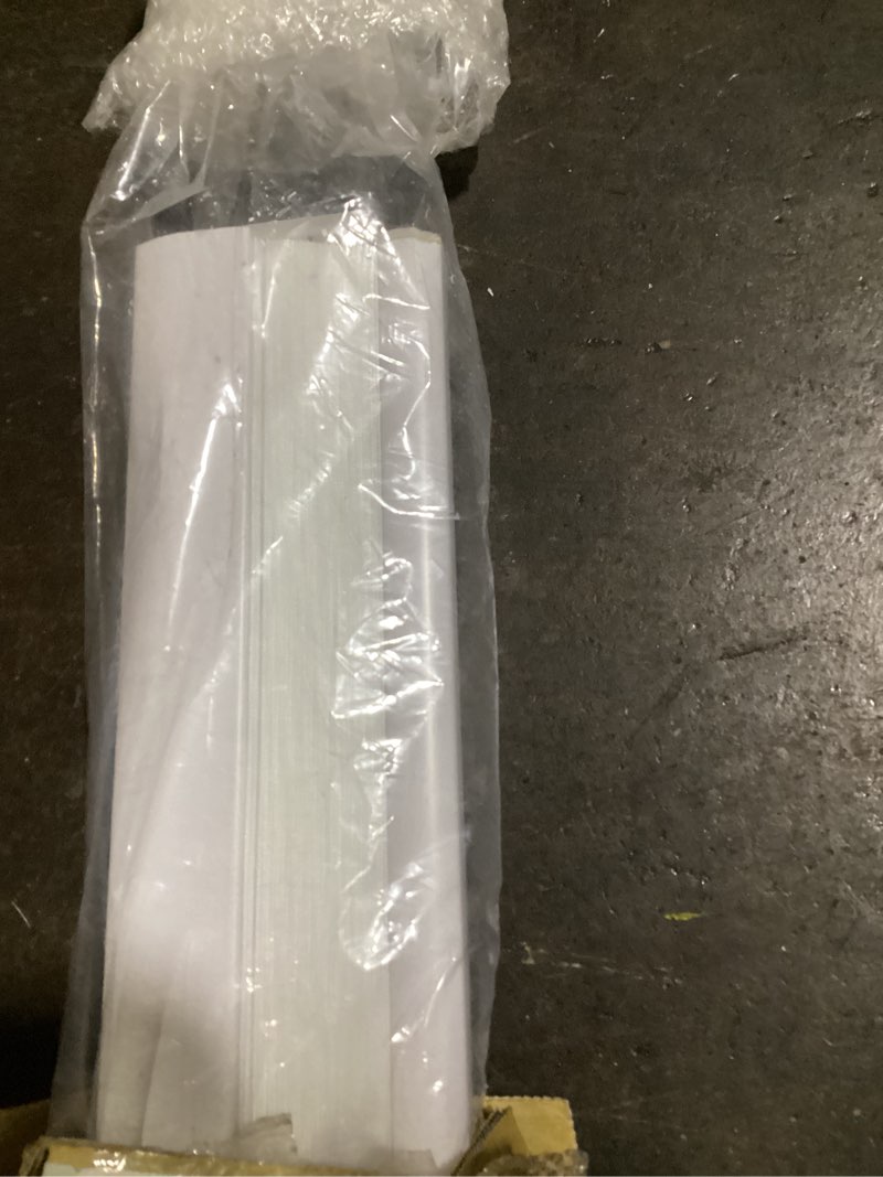 Condition photo showing Good Condition for possibly incomplete /dez furnishings cordless 1\" light filtering pleated shade, fabric, 68\" w x 48\" h, white white 68\"w x 48\"h