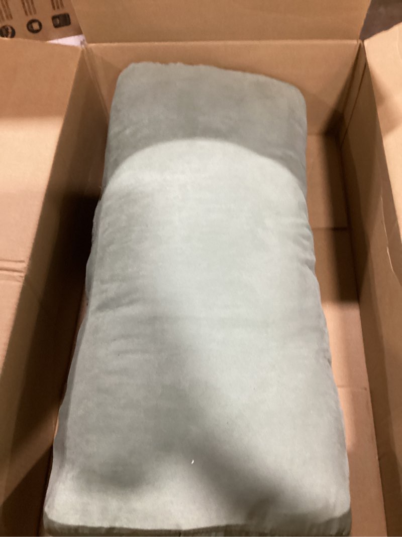 Condition photo showing Good Condition for egohome cooling gel memory foam pillow - reversible cooling cover, neck support for side, back and stomach sleepers, removable & machine washable, all-season comfort, standard size, blue blue(1 pack)