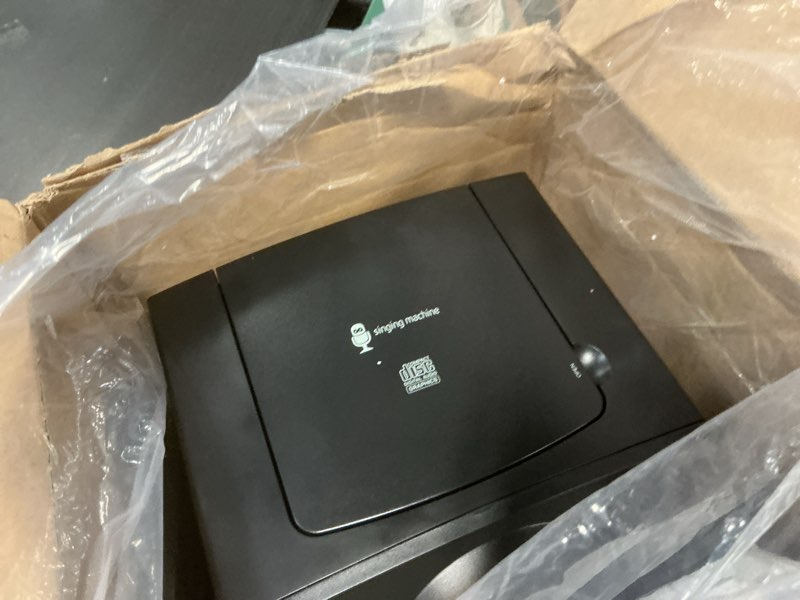 Condition photo showing Good Condition for Singing Machine SML625BTBKD Karaoke Machine, Portable Bluetooth CD+G Karaoke System, Black