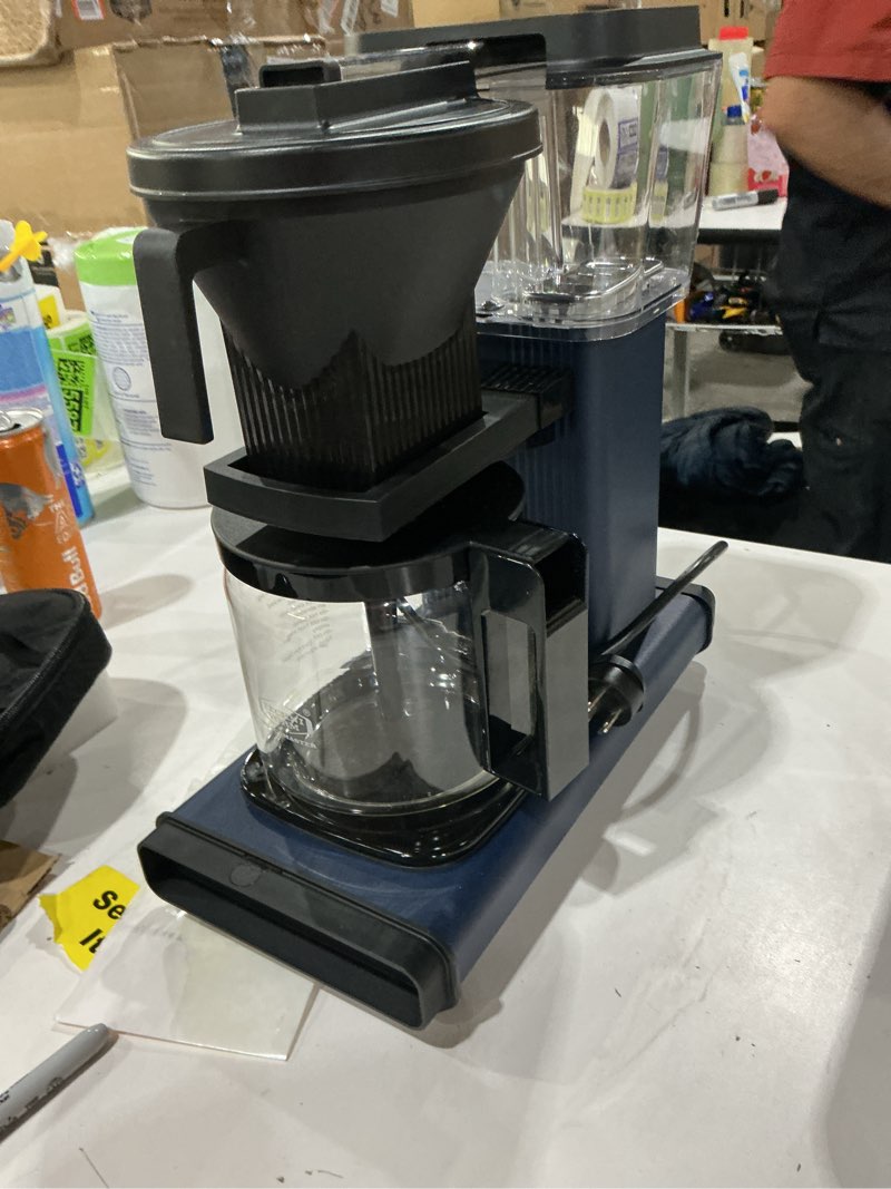Condition photo showing As Is for Moccamaster 53925 KBGV Select 10-Cup Coffee Maker, Pistachio Green, 40 ounce, 10-Cup, 1.25L 10-Cup Pistachio