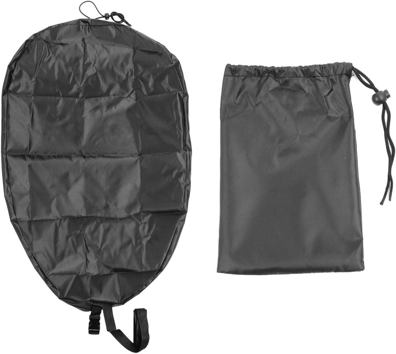 CHEOTIME Kayak Cockpit Cover, 420D Oxford Fabric Tear Proof Water Proof Seal Cockpit Protector Kayak Seat Cover for Camping Travelling