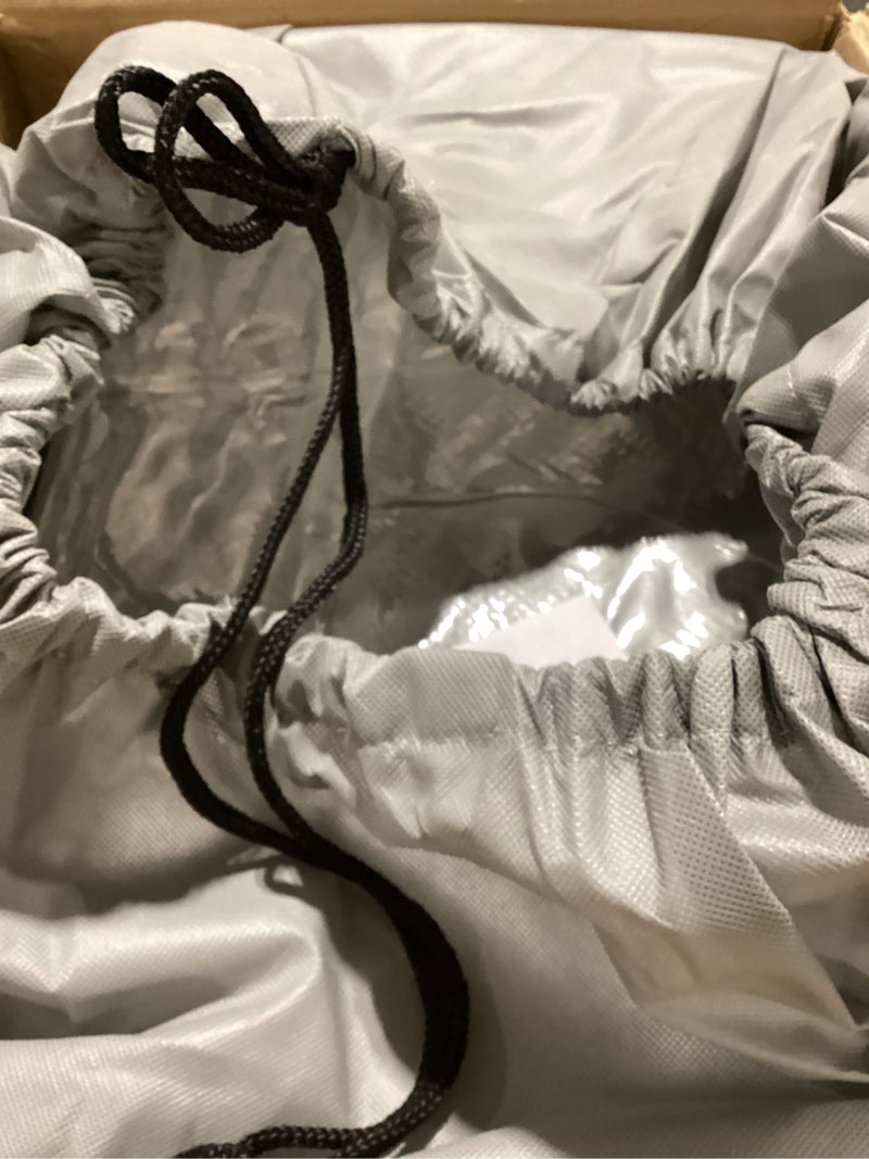 Condition photo showing Good Condition for RV Cover, Upgraded 7 Layers top travel trailer cover Fits 38-40 ft RV, Waterproof camper Cover for Toy Hauler with Tongue Jack Cover, Gutter Covers 38' ~ 40' Travel Trailer RV Cover