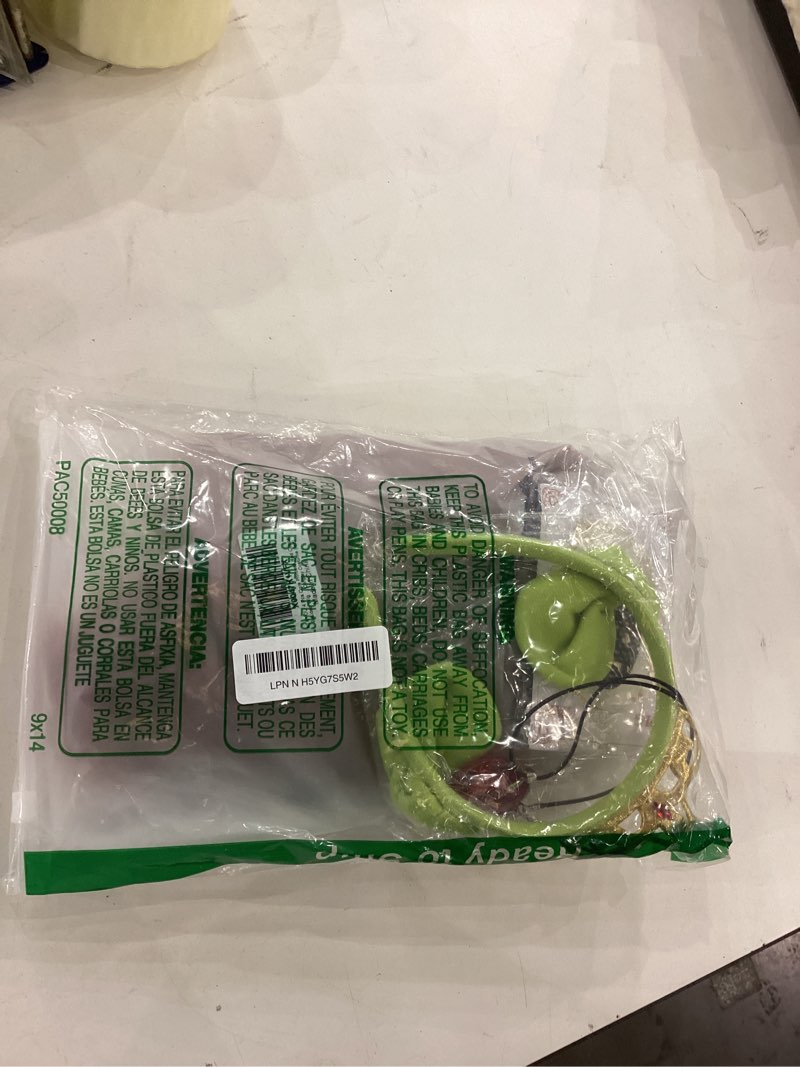 ATAYOU 4 Pcs Ogre Princess Red Copper Braided Wig and Ears Headband with Crown Heart Necklace- for W