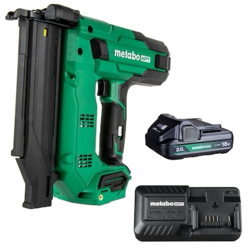 metabo hpt multivolt 2-in 18 -gauge cordless straight brad nailer