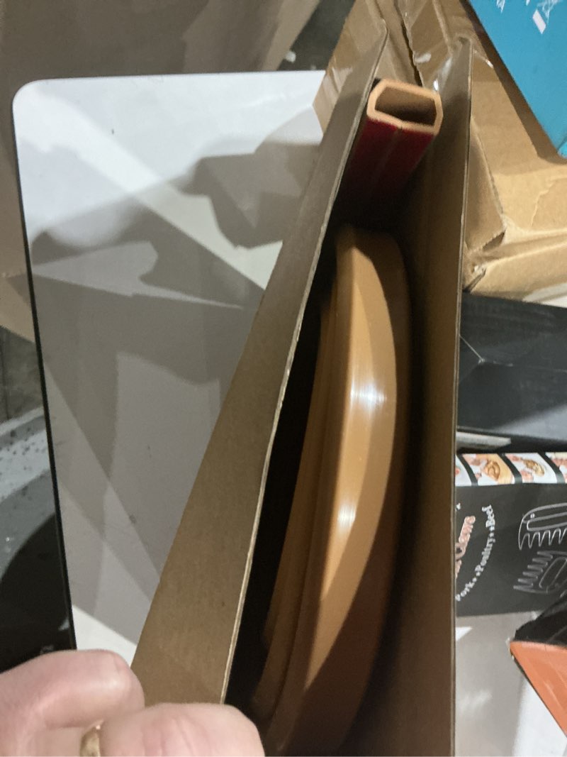 Condition photo showing Good Condition for TV Cord Hider – Flexible Wall Cord Cover Low Profile Silicone Cable Raceway Self Adhesive Cut to Size Design for Hiding Wires on Wall Clean Home Setup Cable Concealment, Brown, 10 Feet 10 Feet Brown