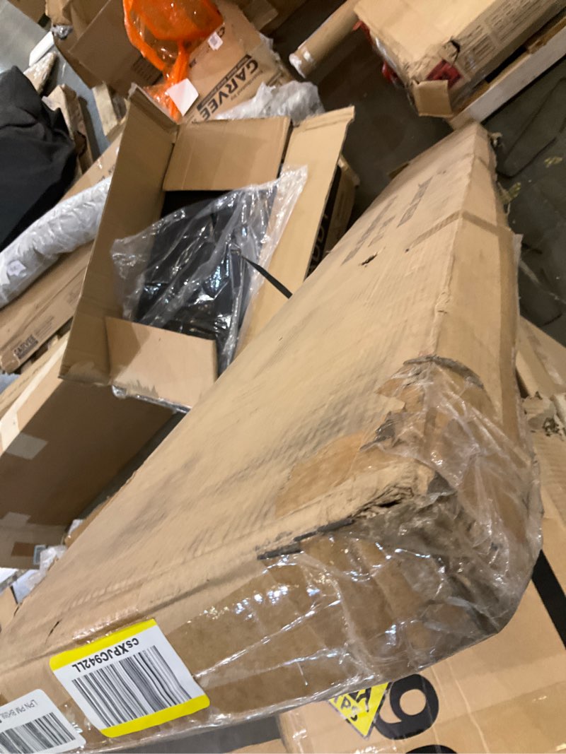 Condition photo showing As Is for 12"W x 75"H Americraft Two Equal Flat Panel Exterior Real Wood Shutters (Per Pair), Unfinished