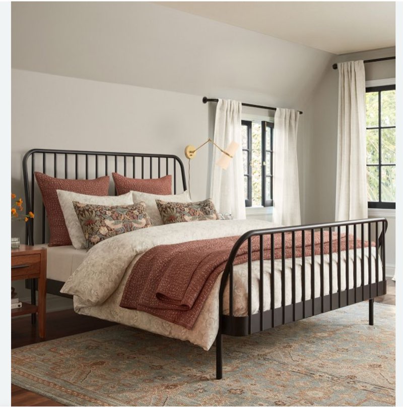 (Similar to stock photo)(footboard only) Kelvin Angled Bed with Low Footboard (Full ) 