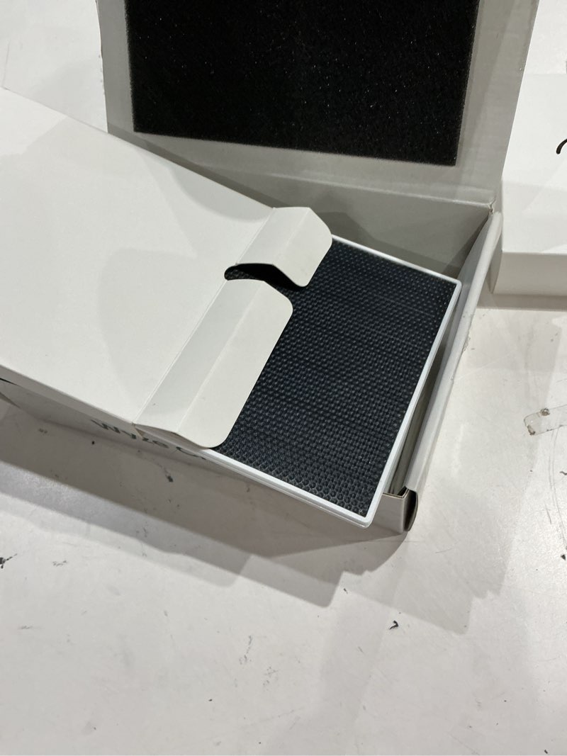 Condition photo showing As Is for wyze - solar panel - white