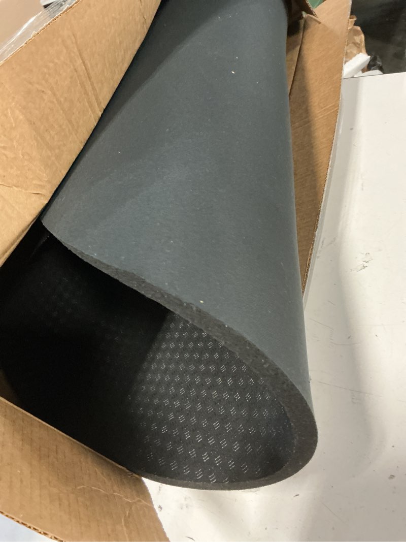 Condition photo showing As Is for 30.7'' Portable Dance Floor Mat for Ballet & Tap Training - 1.3cm Thick Turning Board for Dancers, Ideal Figure Smooth Practice Mat with Non-Slip Surface for Pirouette & Dance Exercises