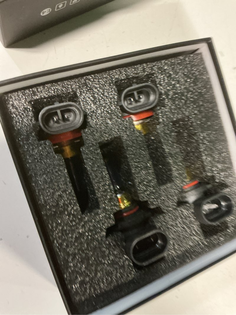 Condition photo showing New/Like New for Fits for 2007-2020 Chevy Tahoe/Suburban Halogen Headlight Bulbs Combo, Ultra Bright 5000K White High Low Beam Headlight Bulbs, Plug and Play, 4 Pack