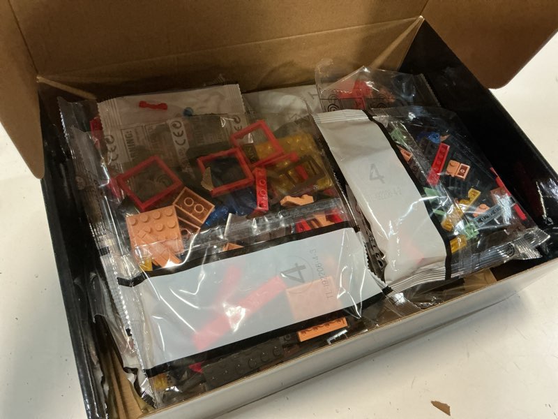 Condition photo showing New/Like New for 2in1 Harry Magic Train & Bookends Building Set, Home Decorative Building Block Toy, Ideal Collectible & Display Building Toys for Adults & Children, Cool Bookshelf Organizer & Home Decor 1068PCS