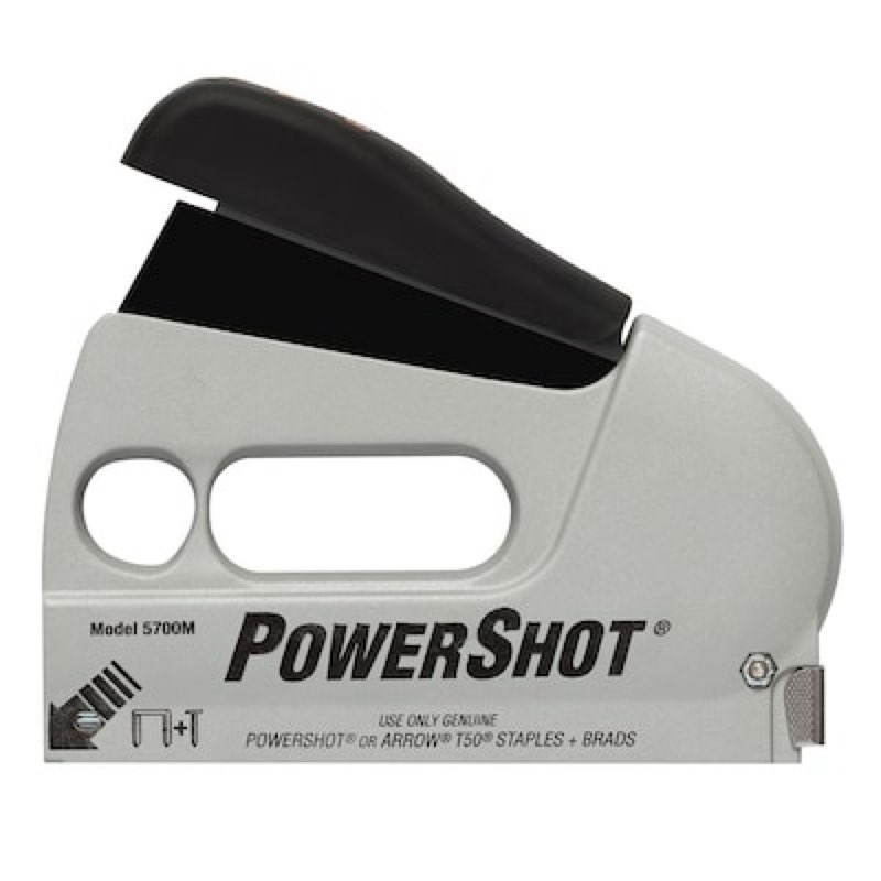 POWERSHOT 5700F5 Brad, Heavy Duty, Medium, Manual Staple Gun
