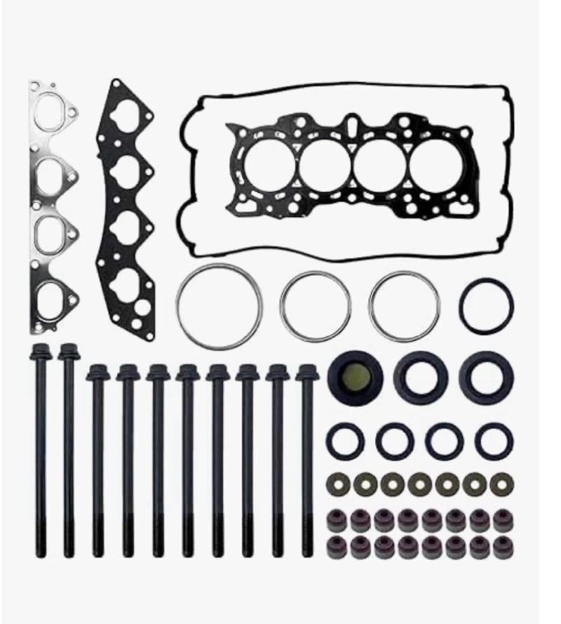 VEEPTN Complete Cylinder Head Gasket & Bolt Set (HS54255 + HBK215) Compatible with Honda CR-V 2001-1