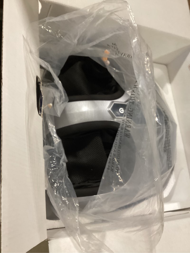 Condition photo showing Good Condition for miko foot massager machine with deep-kneading, compression, shiatsu, and heat for plantar fasciitis, neuropathy - fits up to men size 12 grey with button