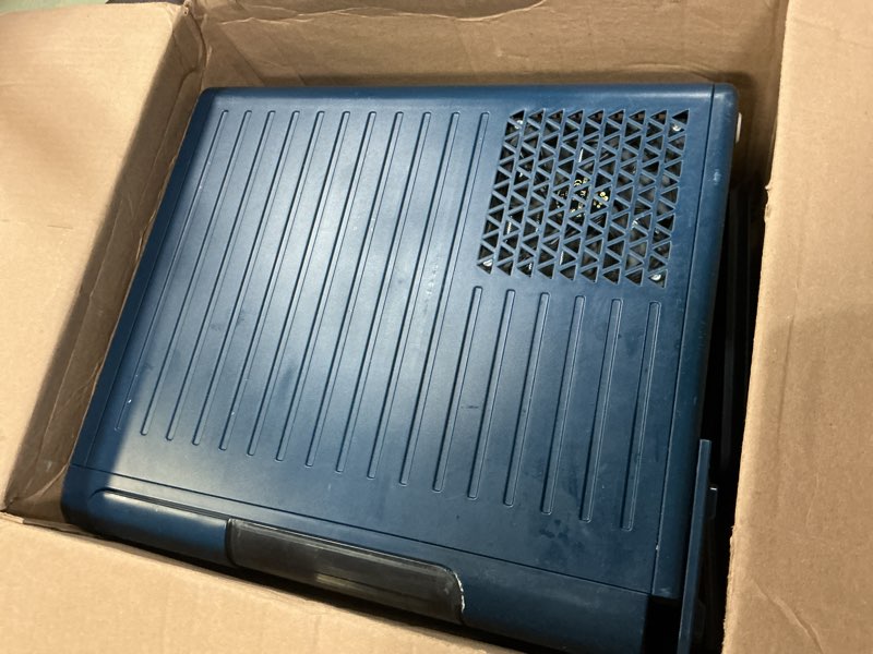 Condition photo showing Good Condition for FRIGIDAIRE Gallery EFIC255 Countertop Crunchy Chewable Nugget Ice Maker, 44lbs per Day, Auto Self Cleaning, 2.0 Gen, Navy