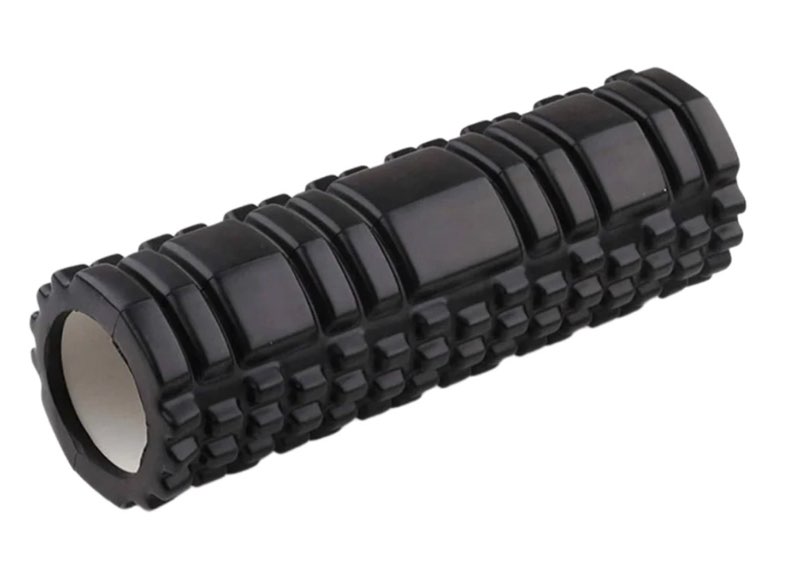 prosource sports medicine foam roller 24” x 6” (3 61 cm x 15 cm) with 2 density zones for deep-tissu