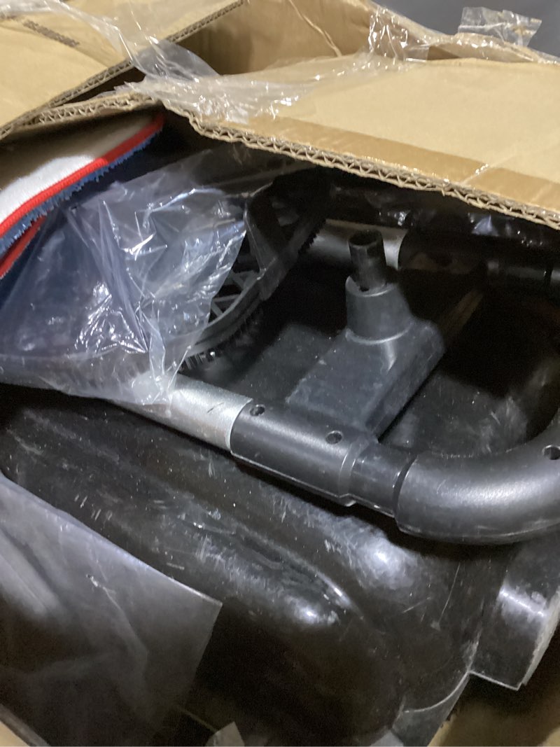 Condition photo showing As Is for mcculloch mc1385 deluxe canister steam cleaner, 2-hour runtime, chemical-free, 23 accessories: mop head, brushes & more - built for home, tile, carpet, furniture, & personal car detailing