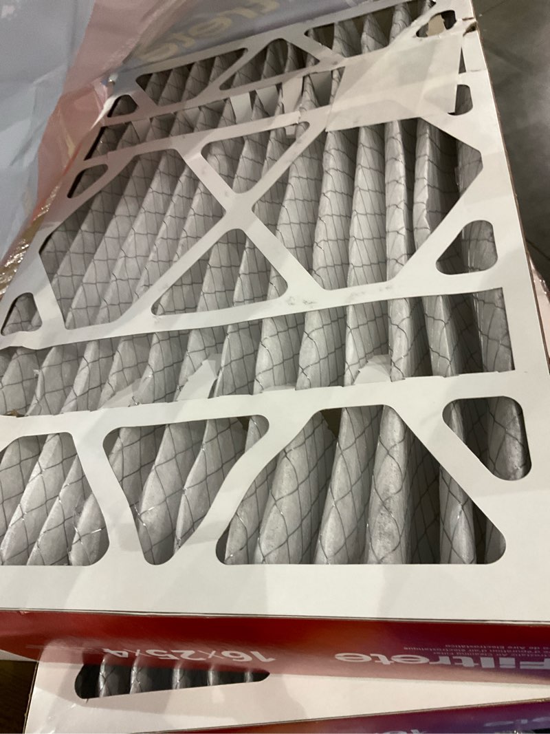 filtrete 16 x 25 x 4 merv 11 1000 mpr allergen defense electrostatic pleated air filter 2 -pack