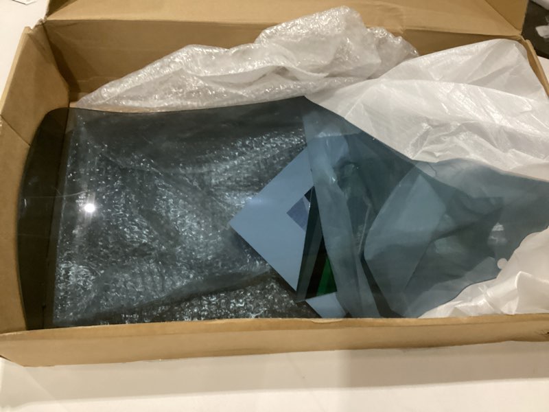 Condition photo showing As Is for xitomer tall windshield windscreen fit for klr 650 gen2 2018 2017 2016 2015 2014 2013 klr650 2008-2018 motorcycle tall windscreen (gray)