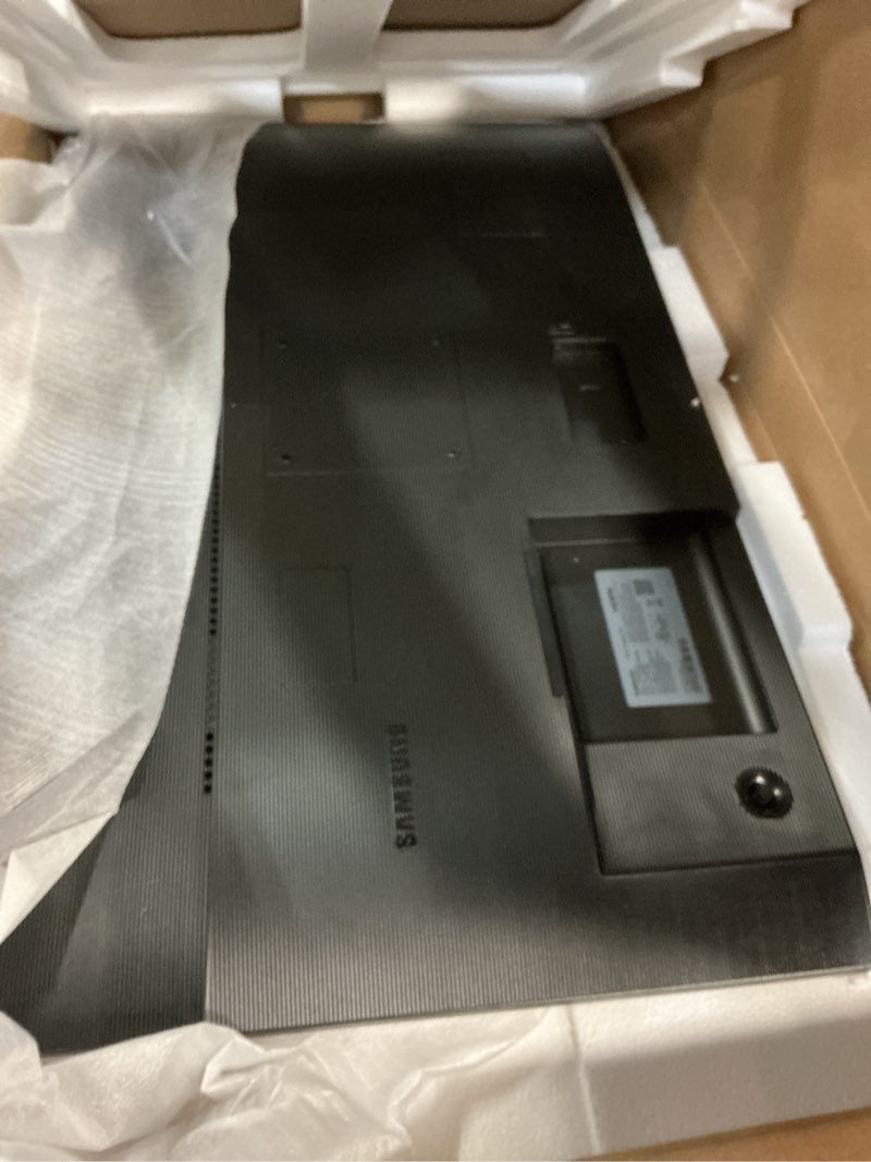 Condition photo showing As Is for Samsung 32-Inch Flat Computer Monitor, 75Hz, Borderless Display, AMD FreeSync, Game Mode, Advanced Eye Care, HDMI and DisplayPort, LS32B304NWNXGO, 2024