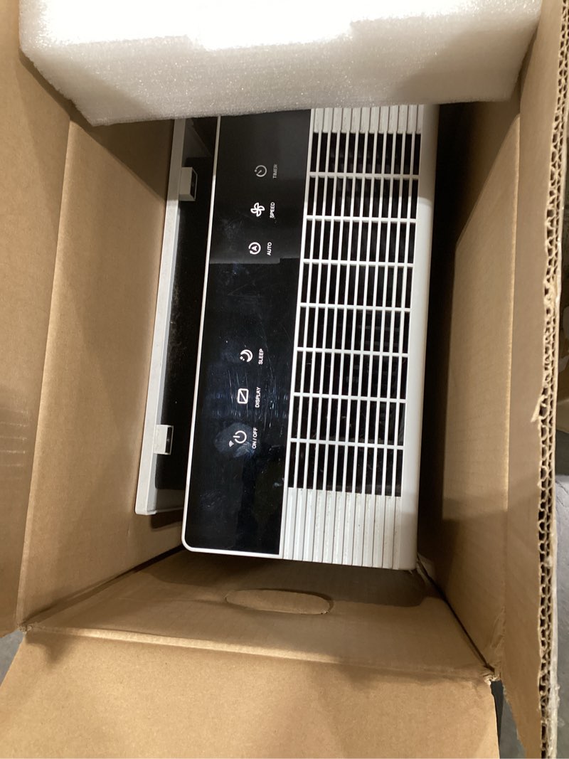 Condition photo showing As Is for levoit air purifiers for home large room up to 1875 ft² with washable pre-filter, aham verifide, air quality monitor, hepa sleep mode for allergies, pet hair in bedroom, vital 200s-p, white air purifier white
