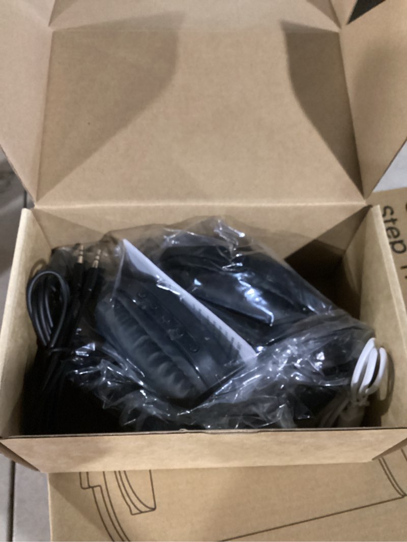 Condition photo showing Good Condition for Rechargeable and Portable Personal FM Radio Headphones with Best Reception, Wireless Headset Radio Ear Muffs for Jogging, Mowing, Cycling, Meeting FM Receiver