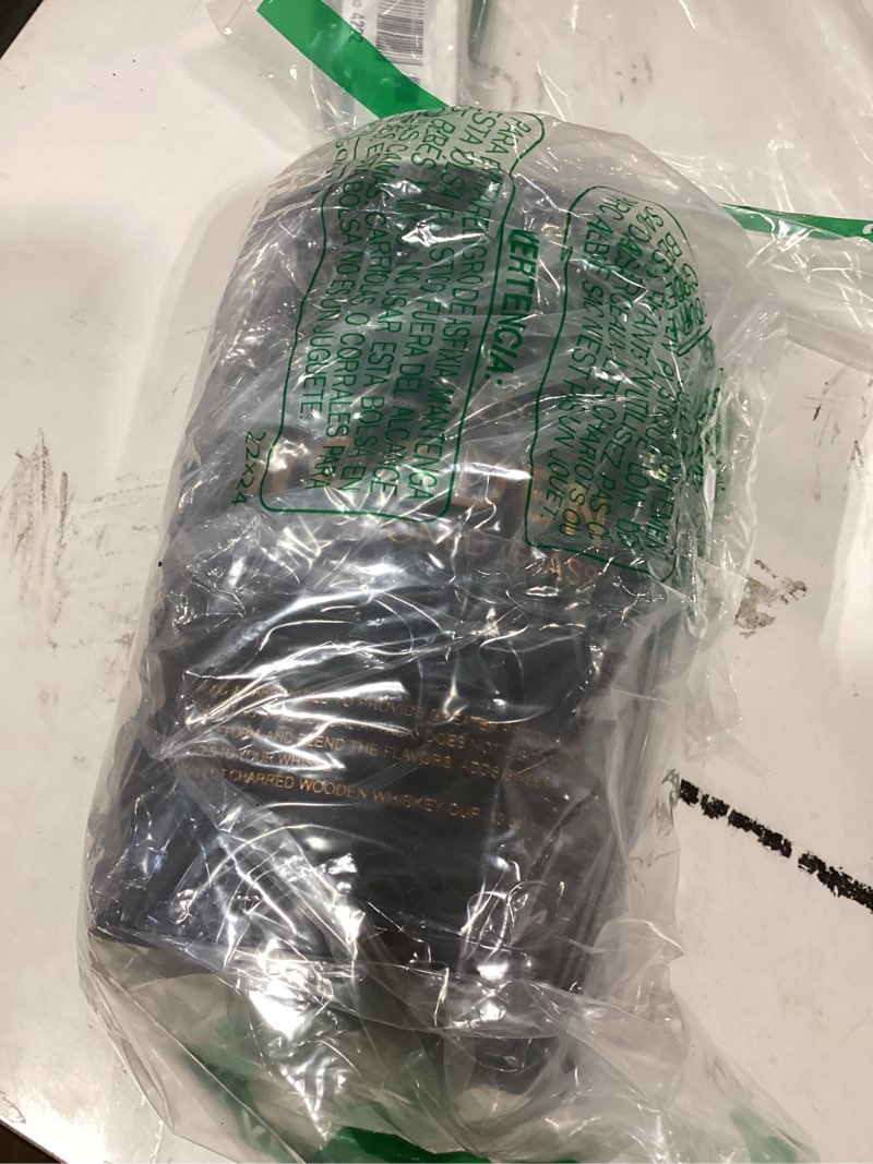 Condition photo showing Good Condition for GENUINED Enlarged Charred Wooden Whiskey Glasses Set of 2, Bourbon Gifts for Men, Anniversary, Birth