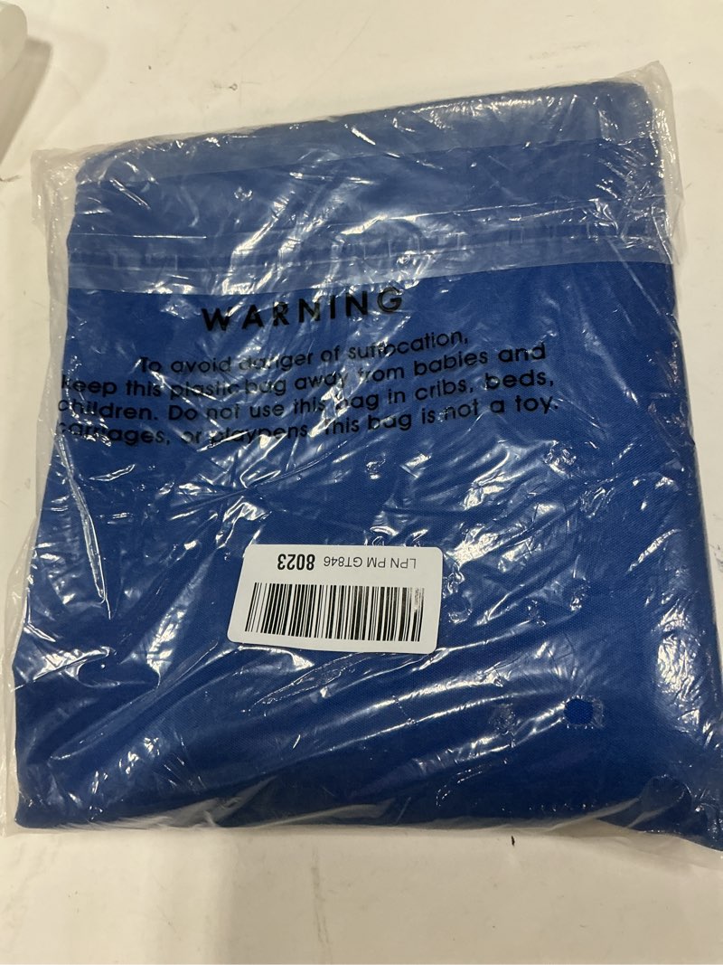 Condition photo showing New/Like New for sancua rectangle tablecloth - 70 x 90 inch - stain and wrinkle resistant washable polyester table cloth, decorative fabric table cover for dining tables, buffet parties and camping, royal blue royal blue 90" x 70" (rectangular)