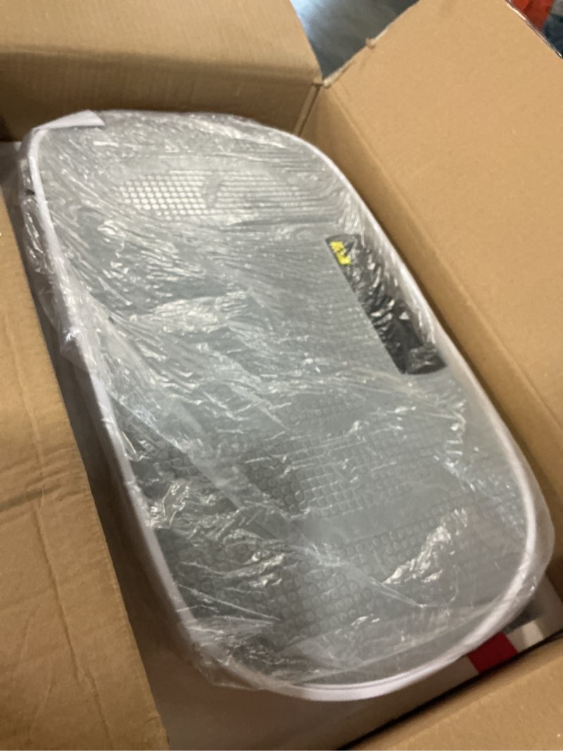 Condition photo showing New/Like New for merach vibration plate exercise machine, whole body workout equipment for women, bluetooth and silicone pedal, vibration plate with auto mode, vibrate fitness platform for home pro grey