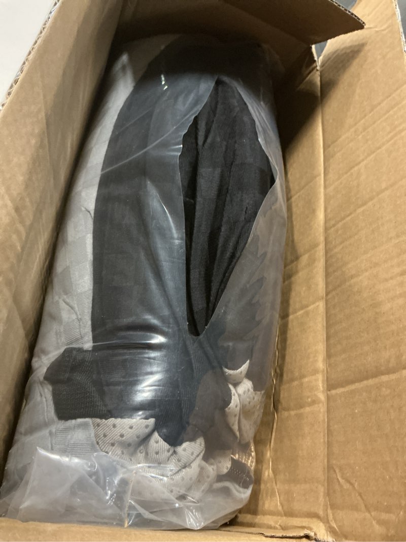 Condition photo showing Good Condition for Dog Car Seat for Medium/Large Dog Booster Seat for Dogs Under 60 lbs or 2 Small Dogs, Multi-Functional Pet Car Seat with Thick Cushion, 2 Safety Leashes (BlackGray) Black/Gray Medium