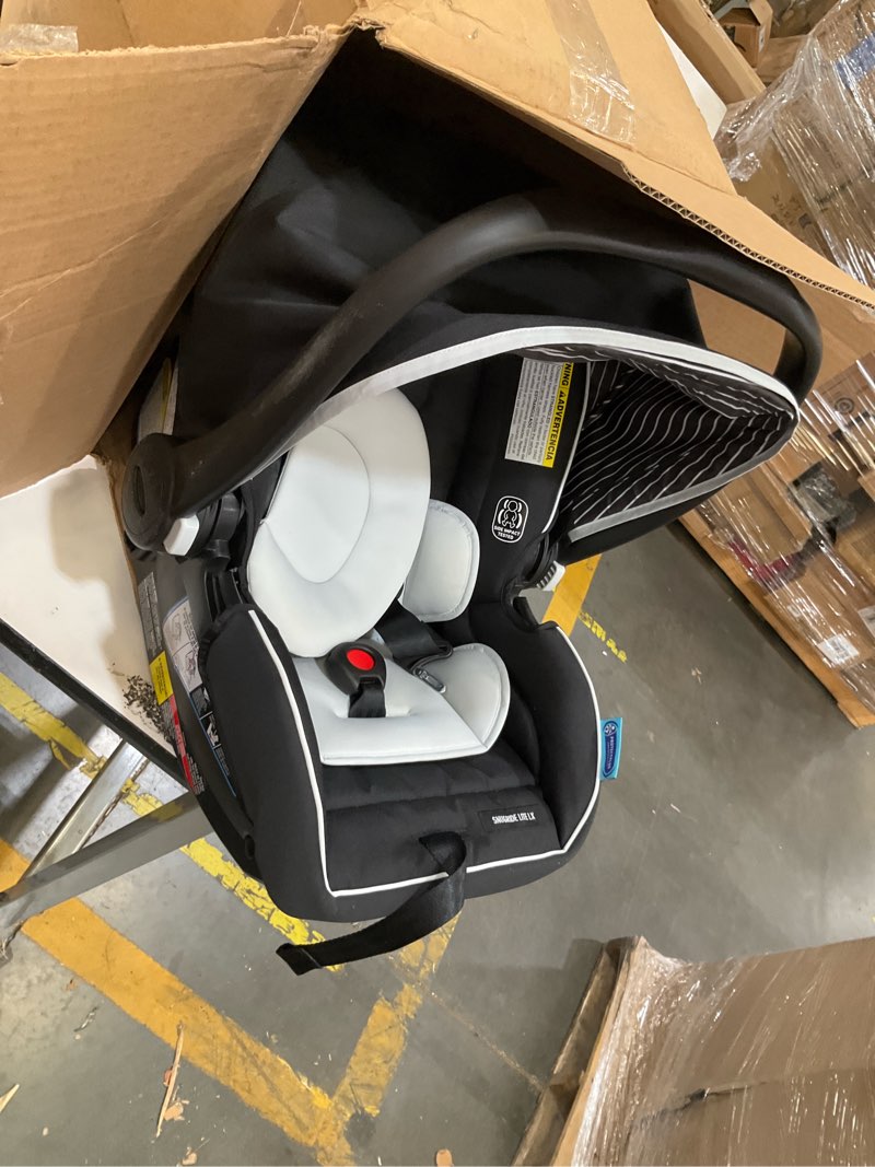 Condition photo showing Good Condition for graco® snugride lite lx infant car seat, lightweight rear-facing seat for babies 4–30 lb, 4-position adjustable base, latch installation & protectplus engineered, studio