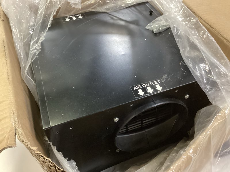 Condition photo showing Good Condition for GROWNEER 6 Inch Inline Bathroom Exhaust Fan, 220 CFM Ventilation Fan with Remote Control, 5-Speed Ceiling Mount Fan for Bathroom, Garage, Kitchen, Attic, Easy Installation