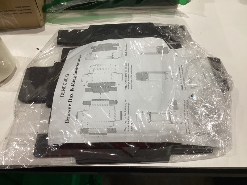 Condition photo showing Good Condition for BENECREAT 16 Pack Kraft Paper Drawer Box 6x3x1.5 Festival Gift Wrapping Boxes Soap Jewelry Wedding Party Favors, Christmas, Festival Gift Packaging - Black 1 Count (Pack of 16) Black - 6 x 3 x 1.5 inch