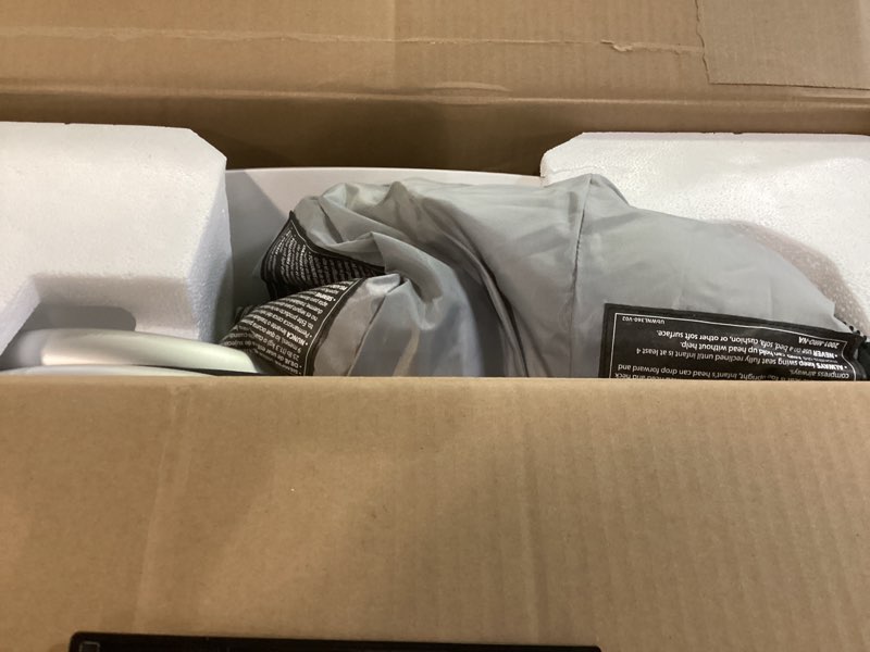 Condition photo showing Good Condition for uppababy mamaroo smart swing – customizable soothing modes with motionsync technology – infant recline + bluetooth enabled – included newborn insert – stella (grey mélange)