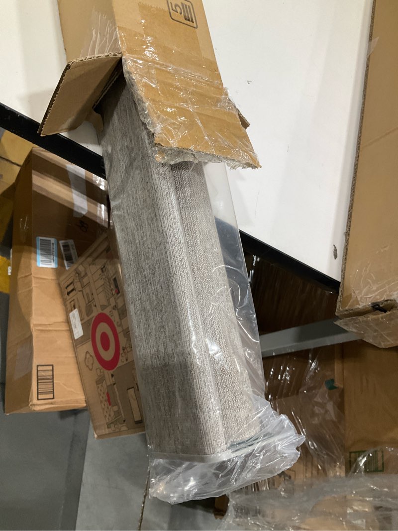 Condition photo showing Good Condition for persilux light filtering roller shades for window blinds,cordless,linen fabric,thermal insulated fabric uv protection shades for home,office,bedroom,door,light filtering-light brown,31" w x 72" h 31"w x 72"h light filtering-light brown
