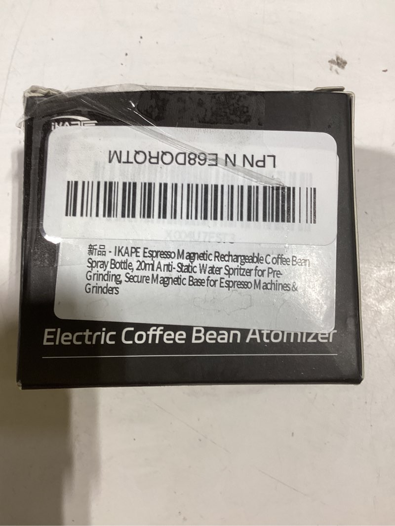 Condition photo showing New/Like New for ikape magnetic rechargeable coffee bean spray bottle, 20ml anti-static rdt tool for espresso grinders, barista coffee accessories 0.7 ounces