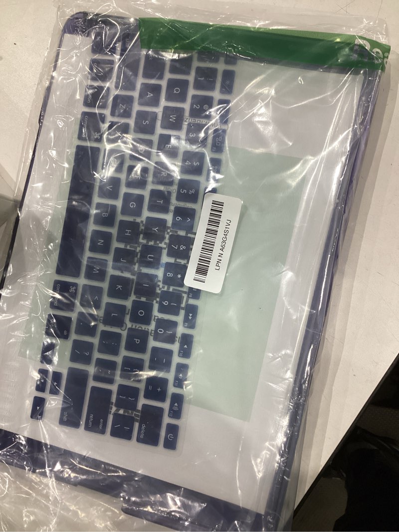 Condition photo showing item condition for IBENZER Compatible with MacBook Pro 13 Inch Case 2015 2014 2013 end 2012 A1502 A1425, Hard Shell Case with Keyboard Cover for Old Version Mac Pro Retina 13, Crystal Purple, R13CYPU+1 For MacBook Pro Retina 13" A1502/A1425 Crystal Purple