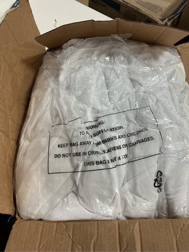 Condition photo showing Good Condition for easeland king size mattress pad pillow top mattress cover quilted fitted mattress protector cotton 8-21" deep pocket cooling topper (78x80 inches, white) white king