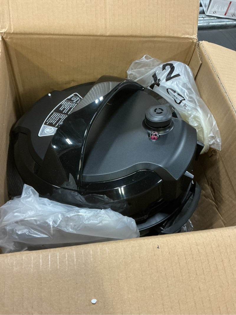 Condition photo showing Good Condition for COMFEE’ Pressure Cooker 6 Quart with 13 Cooking Functions, Olla de Presion Non-Stick Pot Yogurt Maker Rice Cooker Slow Cooker Sauté Steamer, Healthy Ceramic Inner Pot Black 6 Quarts