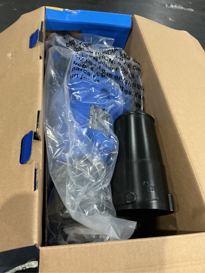 Condition photo showing As Is for kobalt 40-volt 600-cfm 130-mph battery handheld leaf blower 4 ah battery included charger included